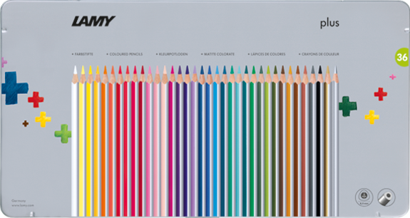 plus 24er Metallbox Farbstift