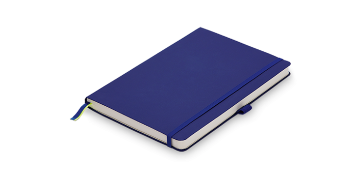 paper Softcover blue A5