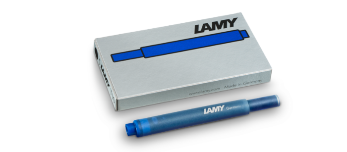 LAMY T10 cartridge – blue, erasable