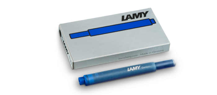 LAMY T10 cartridge – blue, erasable