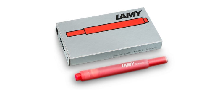 LAMY ink T10 red