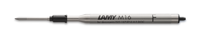 LAMY Ballpoint penmine M16  F rot
