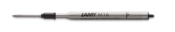 LAMY Ballpoint penmine M16  F rot