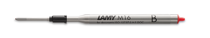 LAMY giant ballpoint pen refill M16  B red