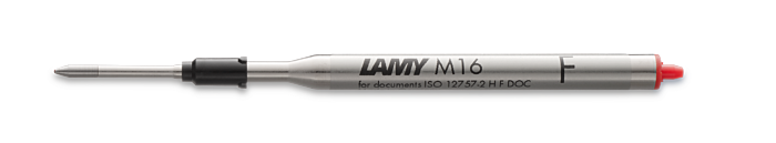 LAMY giant ballpoint pen refill M16  F red