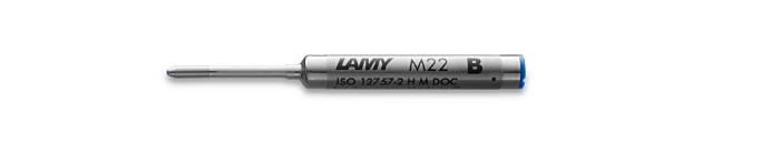 LAMY compact ballpoint refill M22  M blue