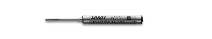 LAMY compact ballpoint refill M22  M black