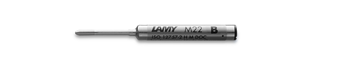 LAMY compact ballpoint refill M22  M black