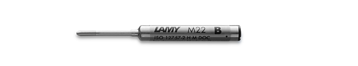 LAMY compact ballpoint refill M22  B black