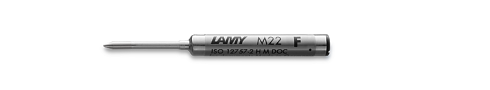 LAMY compact ballpoint refill M22  F black