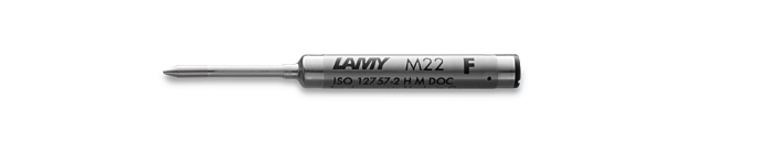 LAMY compact ballpoint refill M22  F black