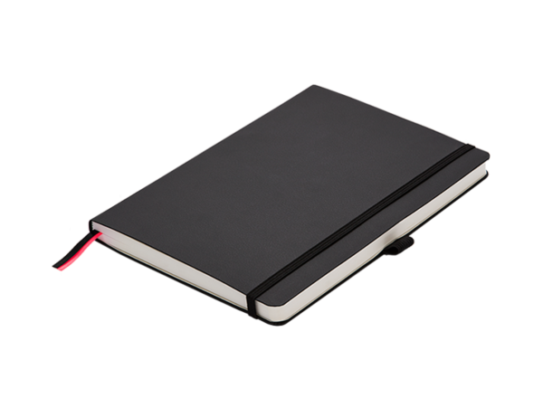 B8 Notebook Softcover black A5 Plain